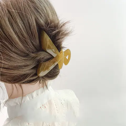 The Temperament of Large Korean Hair Clip