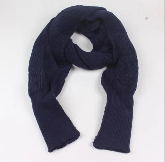 Wool scarf Navy Blue - Shop at LoveMi