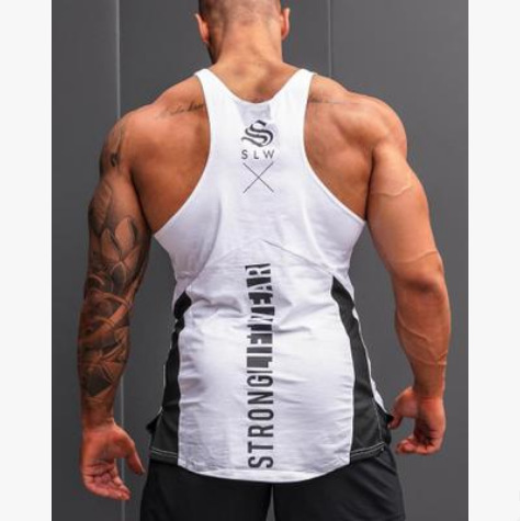 Sleeveless panelled vest