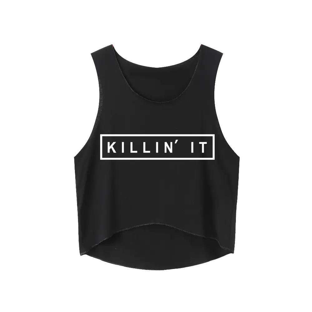 Irregular letter vest
