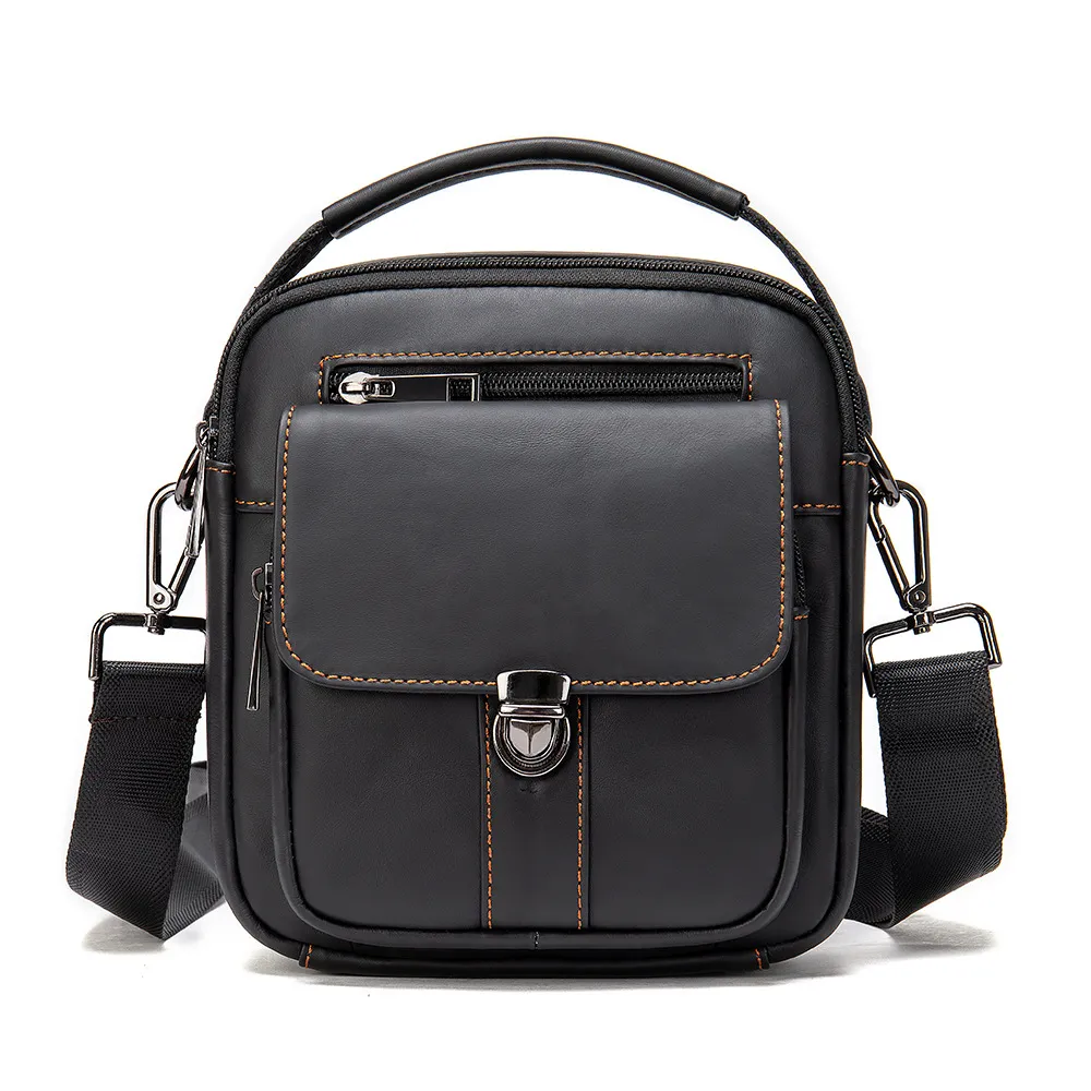 Crossbody shoulder bag - Black