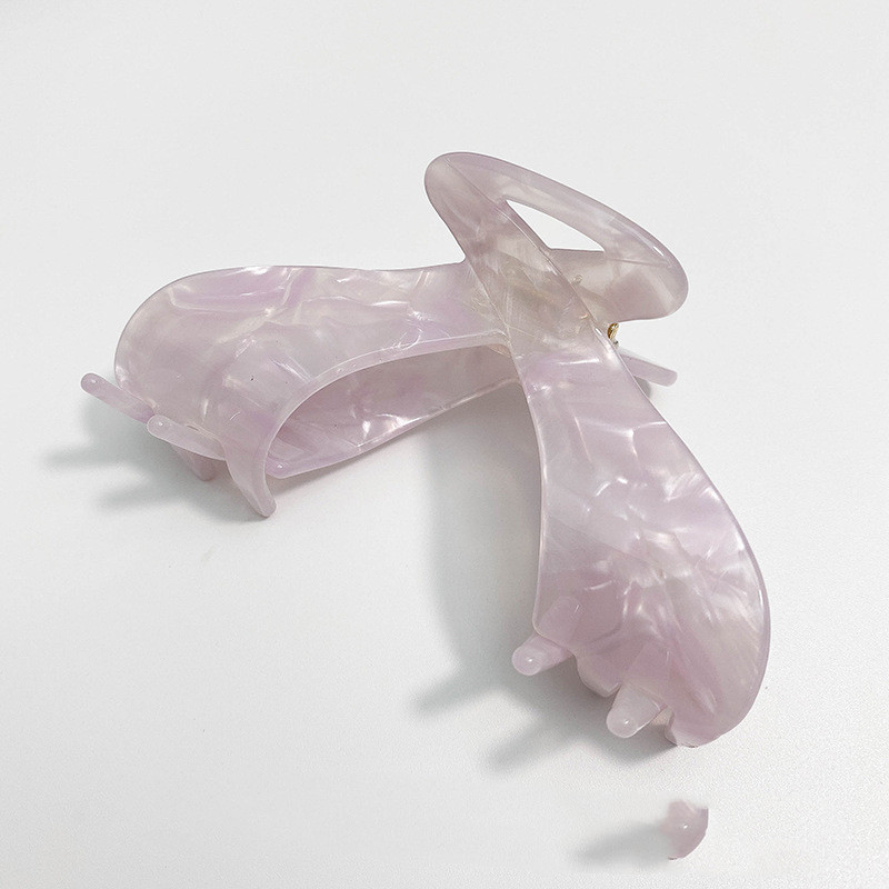 The temperament of large Korean hair clip Pink - Shop at LoveMi
