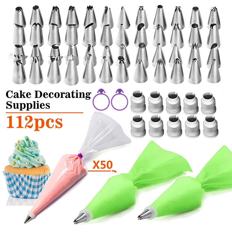 Baking decorating mouth set