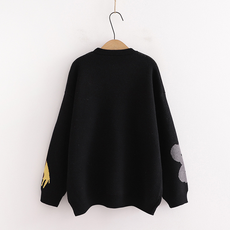 Fashion Loose Sweater Age Reduction Women's Pullover New