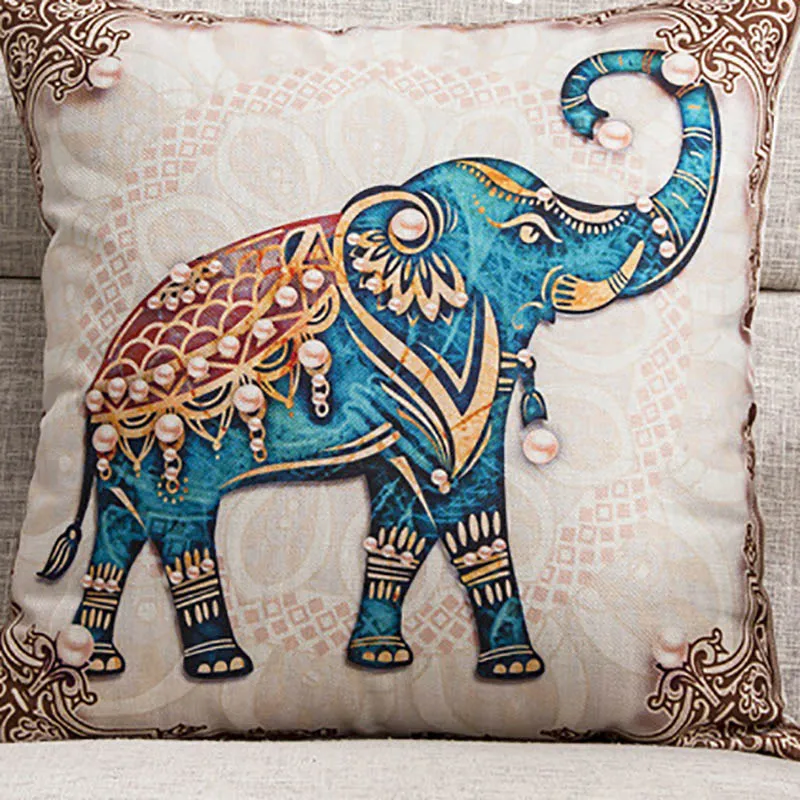 Elephant pillow cushion cover – image 6