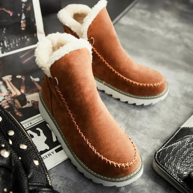 Non slip warm snow boots Brown - Shop at LoveMi