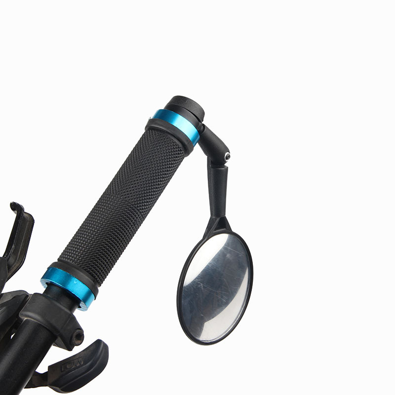 Bicycle rearview mirror to plug the reflector