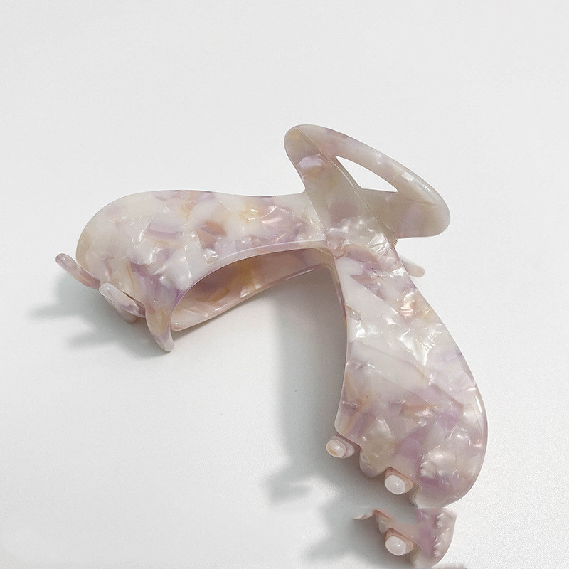 The temperament of large Korean hair clip Lightpink - Shop at LoveMi