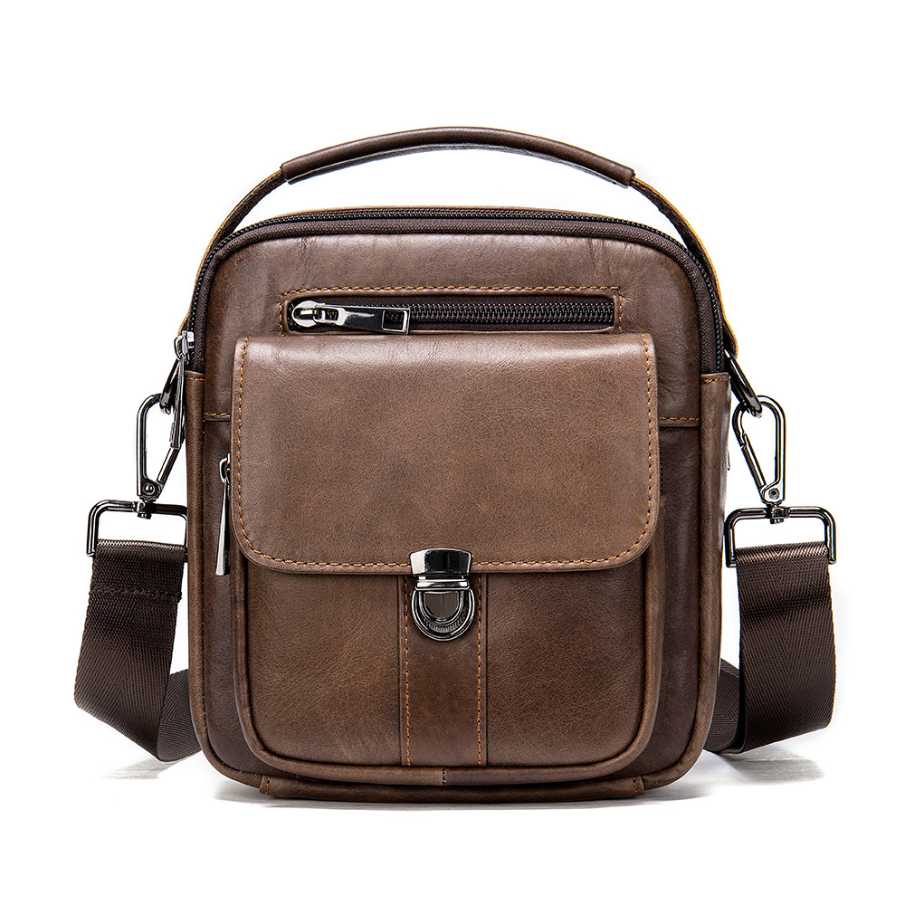 Crossbody shoulder bag Coffee - Shop at LoveMi
