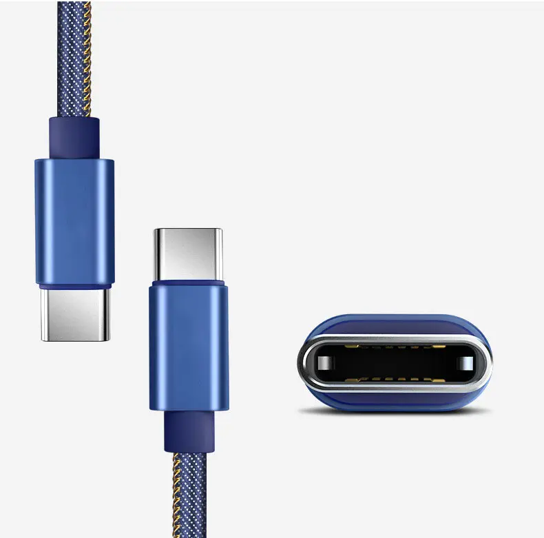 Denim Data Cable