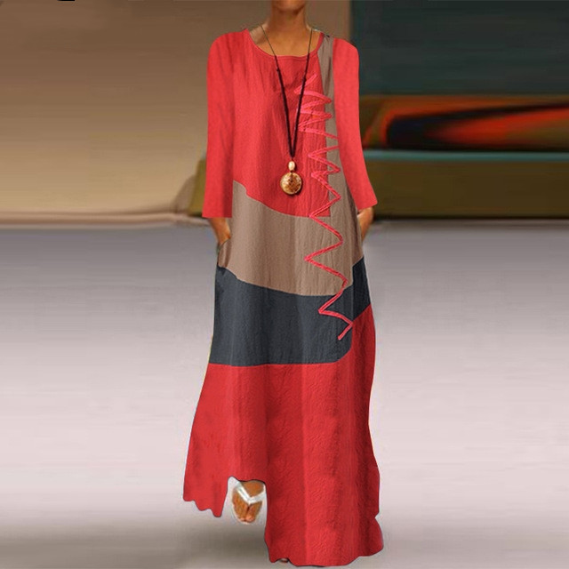Cotton Sleeveless Maxi Dress, picture 3 of 5