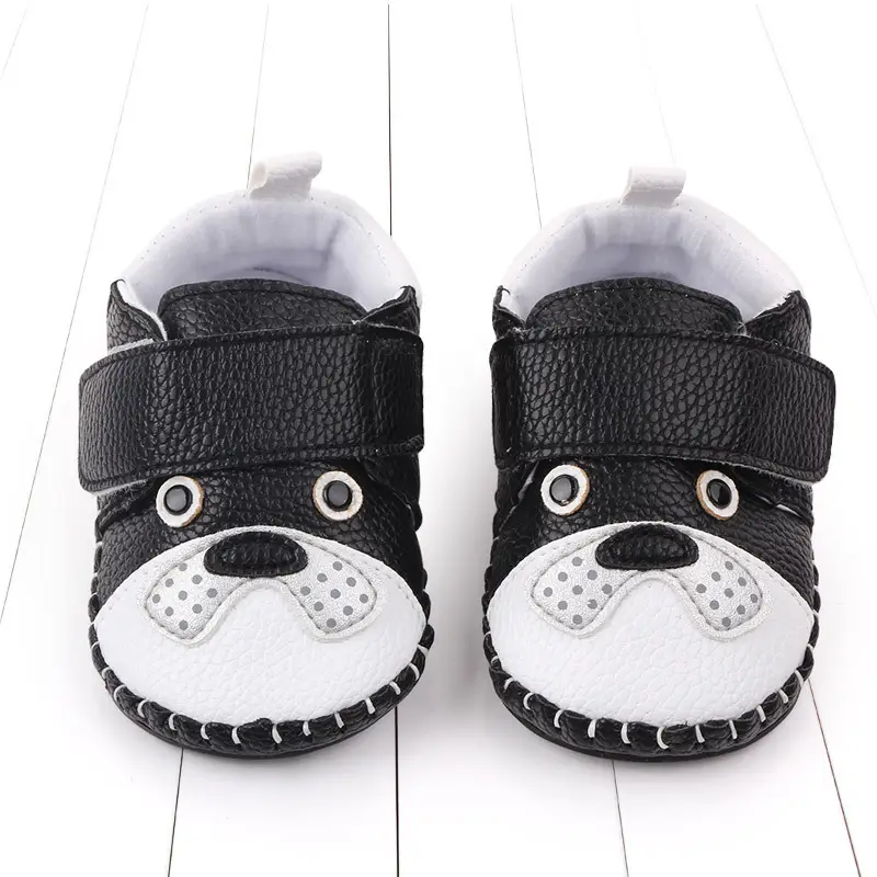 Rubber-soled non-slip baby shoes