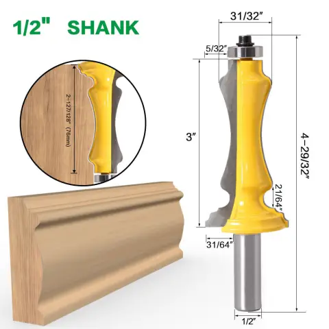 High-grade Woodworking Milling Cutter Handrail Line