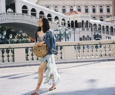 Handmade Bamboo Bag