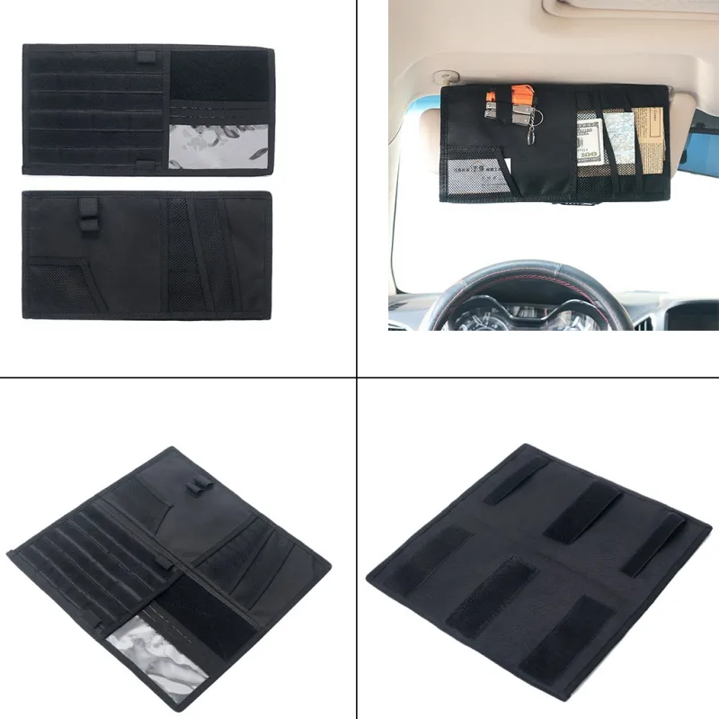Vehicle Visor Panel Truck Car Sun Organizer