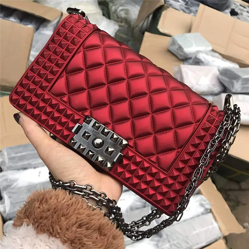 Chain bag - Red