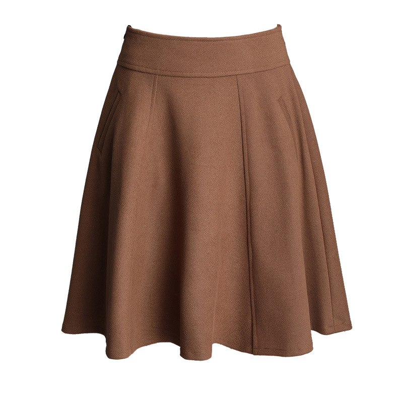 New Korean Versatile High Waist Fashion Slim Skirt