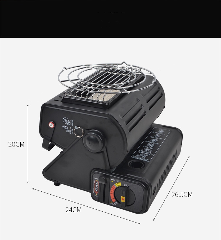 Multifunctional tent heater roasting stove 6