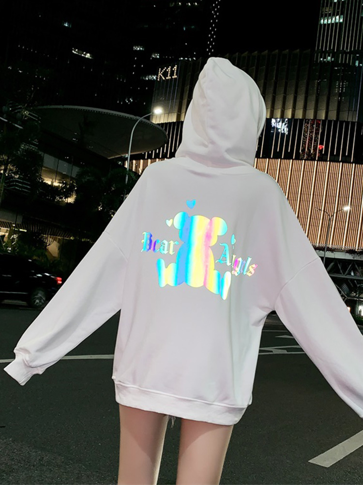 Fashion personality trendy ins bear sweater women