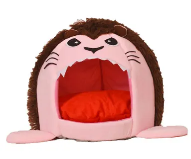 Creative cat nest kennel pet tent kennel Pink - Shop at LoveMi