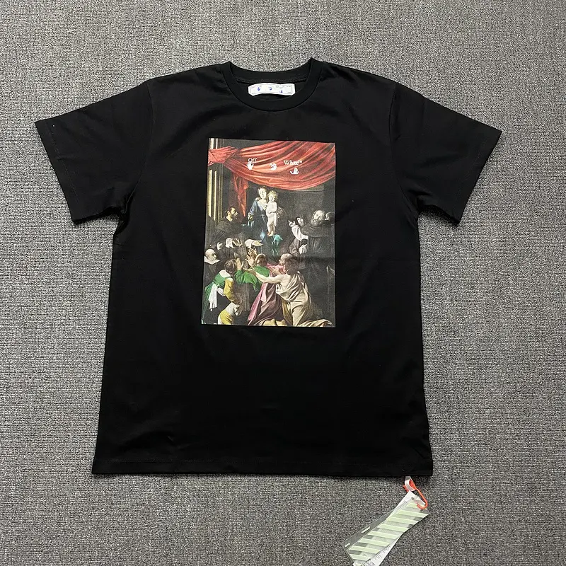 Cara color oil painting OVER T-SHIRT