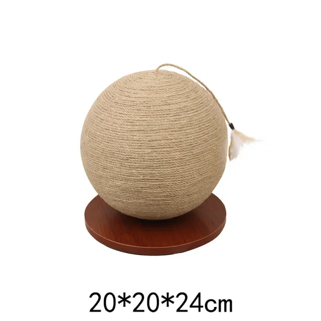 Cat catches the ball Wood Color - Shop at LoveMi