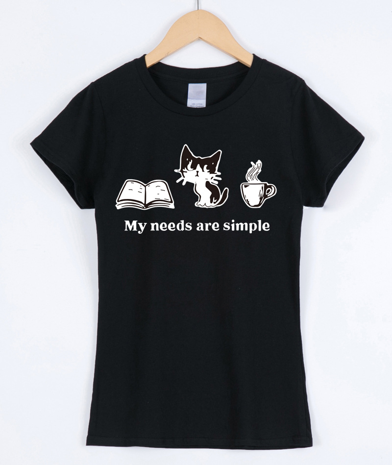 Ladies loose short sleeve T-shirt