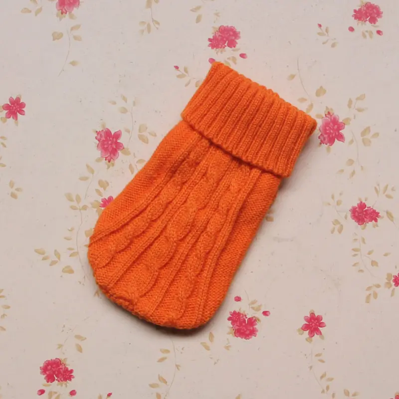 Thick Autumn and Winter Pet Dog Sweater Warm Three-dimensional
