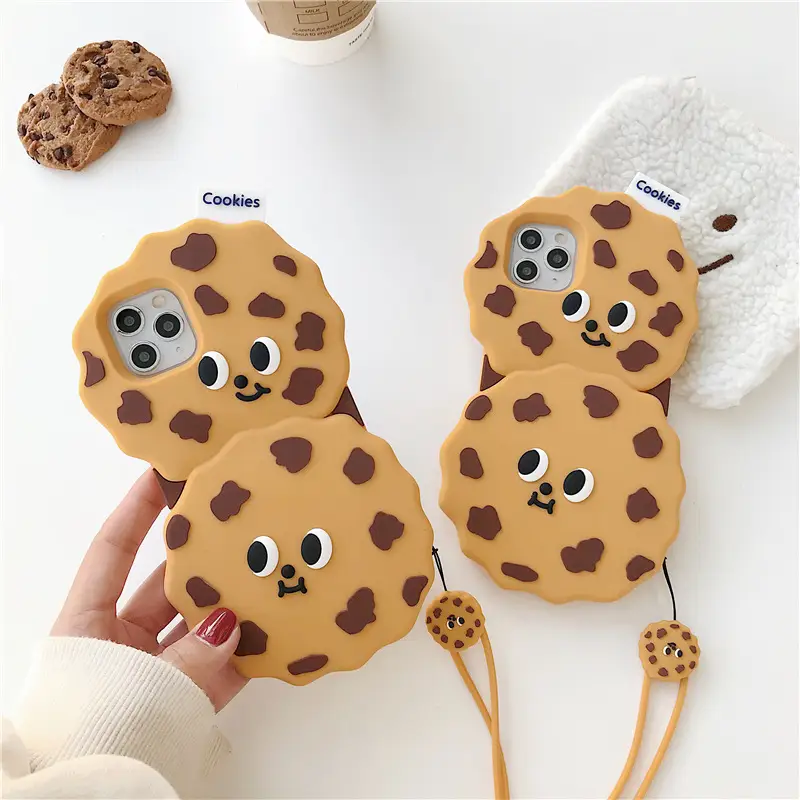 Creative personality biscuit phone case
