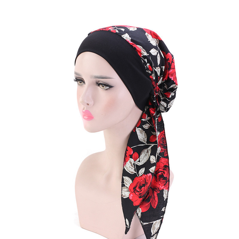 Elastic bandana hat