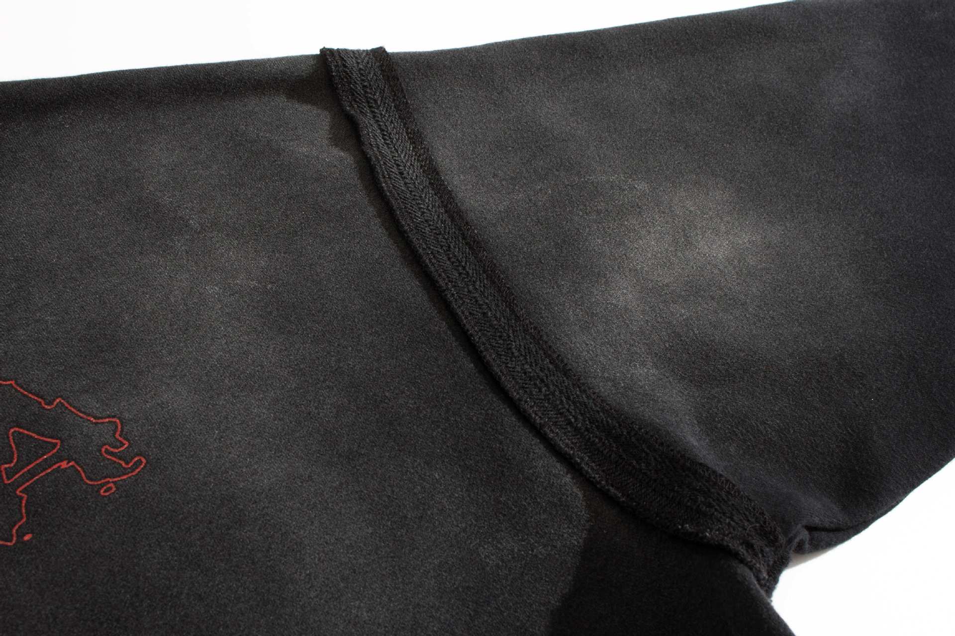 Retro Washed And Worn Hooded Sweater