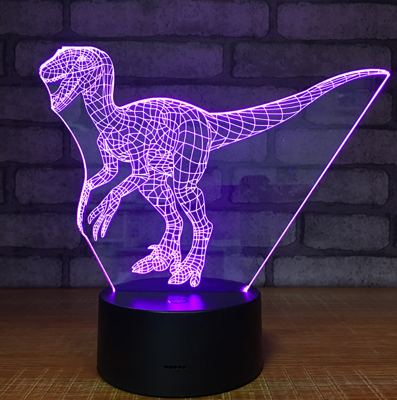 Electronic products led creative gift table lamp plug-in cartoon 3d night light bedroom atmosphere lamp — foto 6