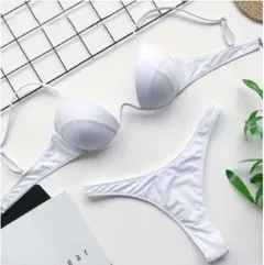 Gle Swimwear Sexy Bathing Suit Women Swimsuit - White - View 1