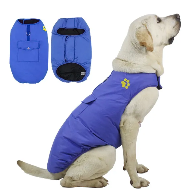 Dog clothes can be worn on both sides Blue - Shop at LoveMi