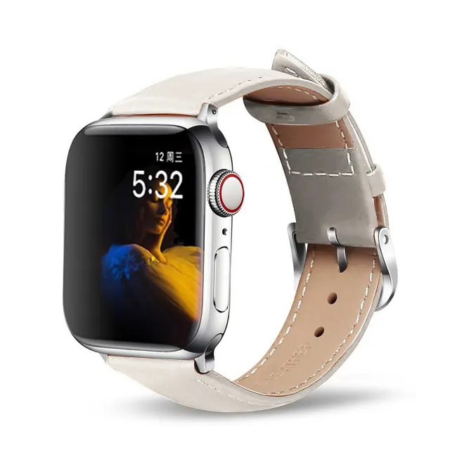 Men and women business genuine leather cow