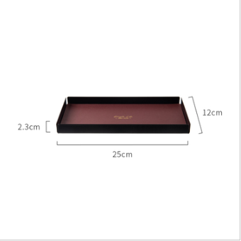 Mi Li Fengwu Iron Art Leather Tray Jewelry Tray