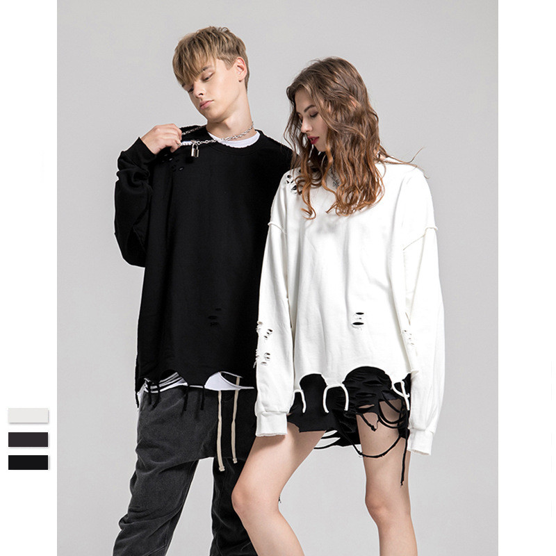 Shredded old sweater