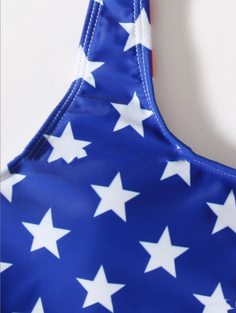 Color block tank top swimsuit - Image 3