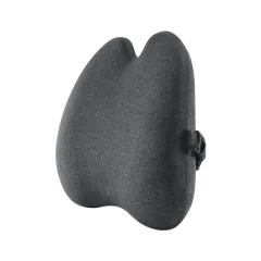 Office lumbar support waist memory foam - Dark Grey - View 1