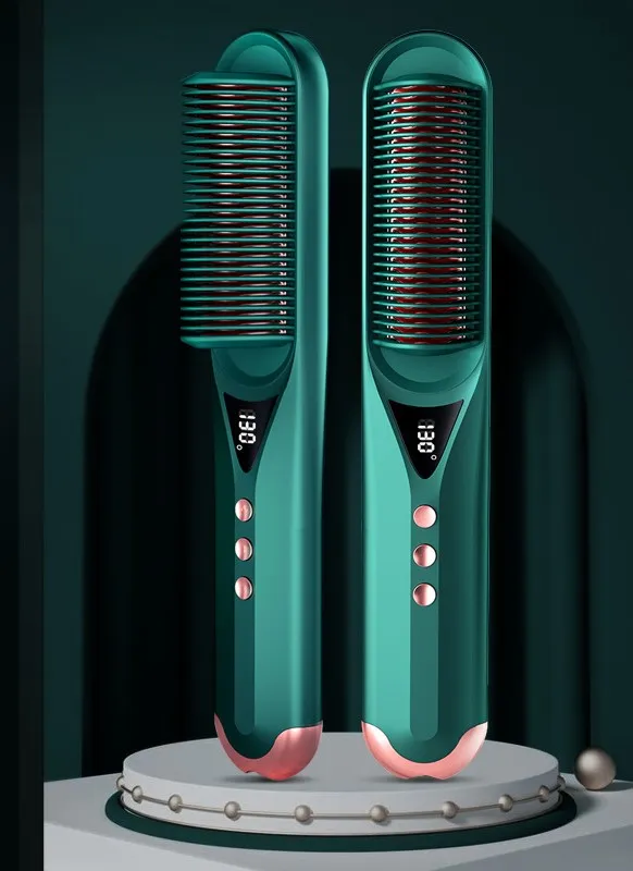 Multifunctional hot air electric hair straightener Eu - Shop at LoveMi
