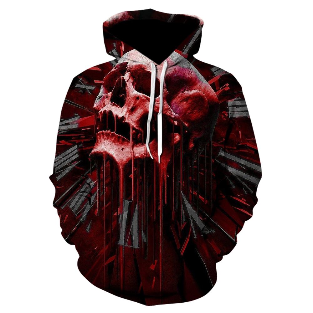 3D Digital Printing Hooded Sweater Printing Couples