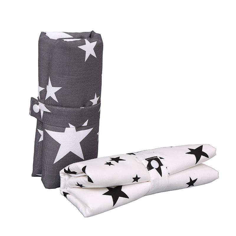 Baby cotton portable diaper changing pad — foto 2