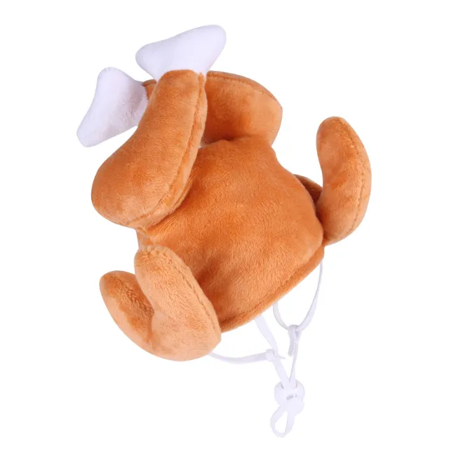 Funny Pet Dog Cat Costume Warm Hat Photo Props Headwear Drumstick Hat - Shop at LoveMi