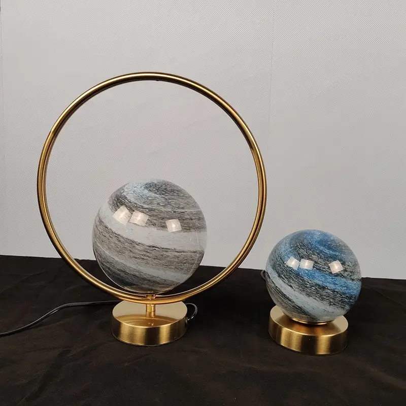 Modern Bedroom Living Room Bedside Wall Lamp Planet Children's Room Creative Planet Chandelier