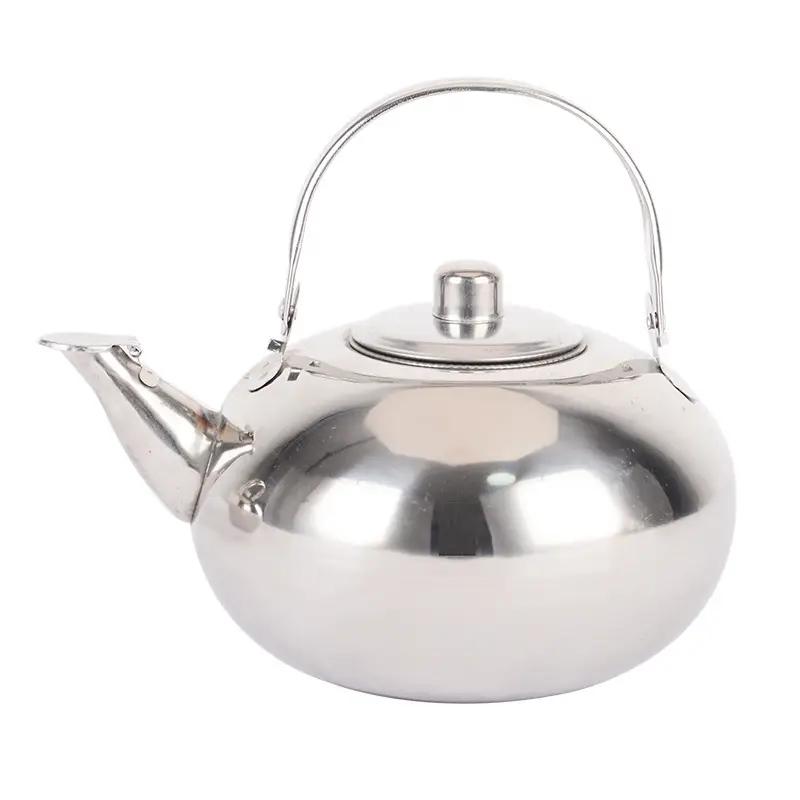 Stainless steel teapot