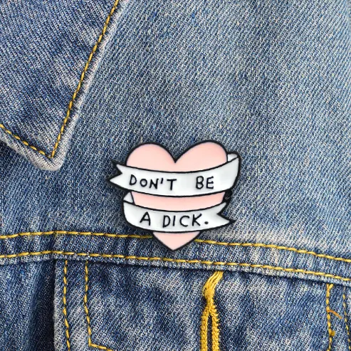 GDHY Rose Heart Do Not Be An Idiot. Cute