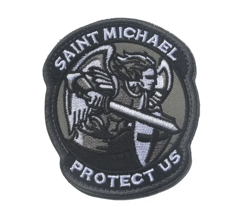 Double-sided Velcro label - Gray Black