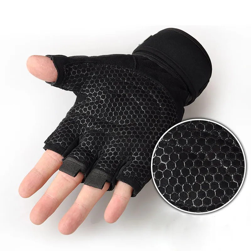 Sports fitness microfiber gloves – image 3