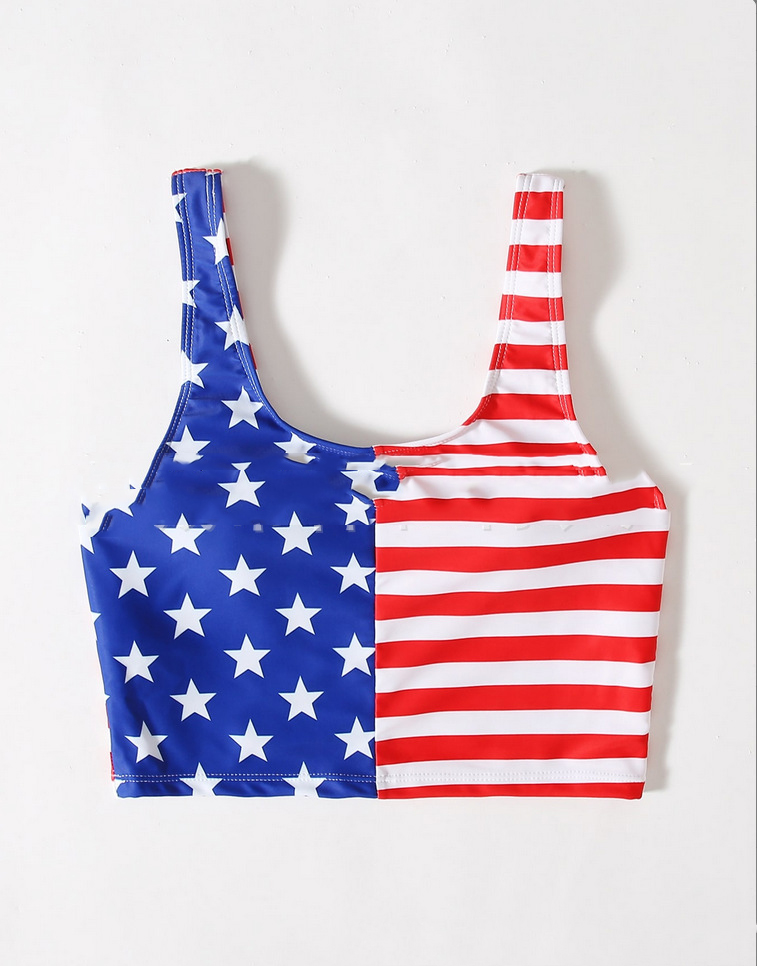 Color block tank top swimsuit - Image 4