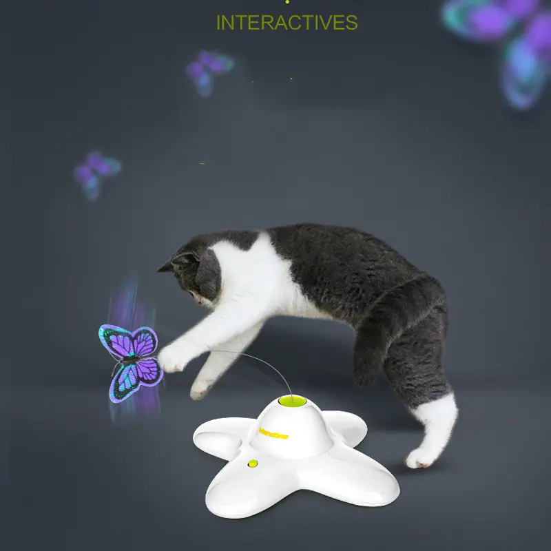 Butterfly Flying Funny Cat Artifact Cat Toy Cat